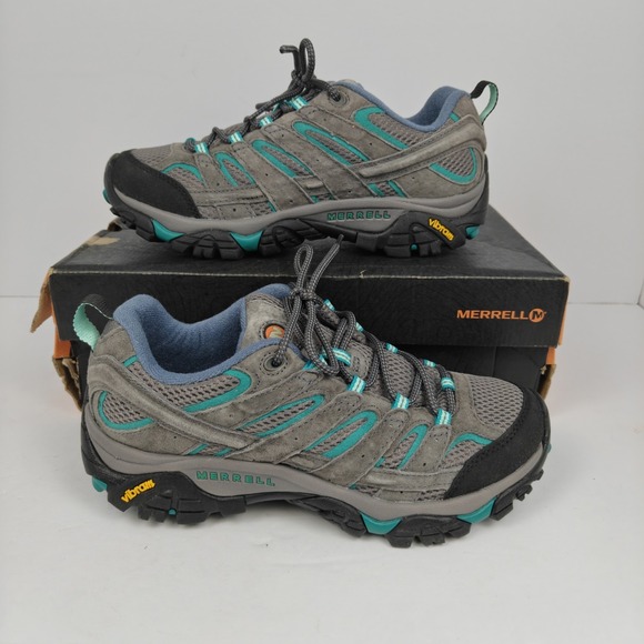 Merrell Shoes - Merrell Moab 2 Vent Women's 10 Granite Hiking Outdoors Trails Vibram Ventilator